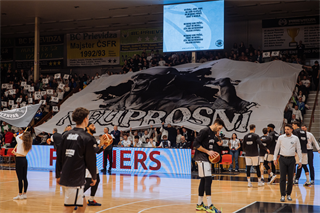 Európsky pohár FIBA: BC Prievidza - Surne Bilbao Basket 46:83 (Vladimír Králik)
