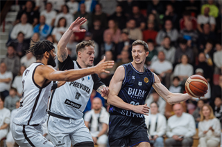 Európsky pohár FIBA: BC Prievidza - Surne Bilbao Basket 46:83 (Vladimír Králik)