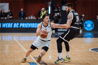 Európsky pohár FIBA: BC Prievidza - Sporting Lisabon 94:82 (Vladimír Králik)