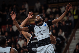 Európsky pohár FIBA: BC Prievidza - Sporting Lisabon 94:82 (Vladimír Králik)