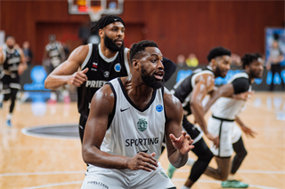 Európsky pohár FIBA: BC Prievidza - Sporting Lisabon 94:82 (Vladimír Králik)