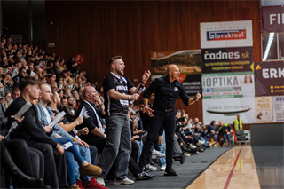 Európsky pohár FIBA: BC Prievidza - Sporting Lisabon 94:82 (Vladimír Králik)