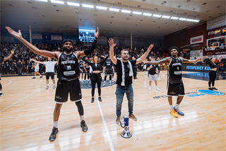 Európsky pohár FIBA: BC Prievidza - Sporting Lisabon 94:82 (Vladimír Králik)