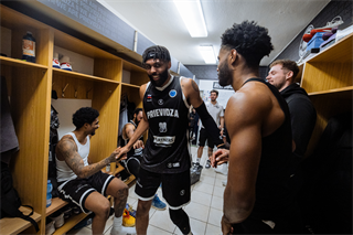 Európsky pohár FIBA: BC Prievidza - Sporting Lisabon 94:82 (Vladimír Králik)