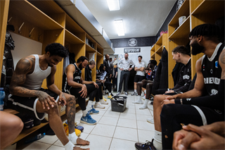 Európsky pohár FIBA: BC Prievidza - Sporting Lisabon 94:82 (Vladimír Králik)
