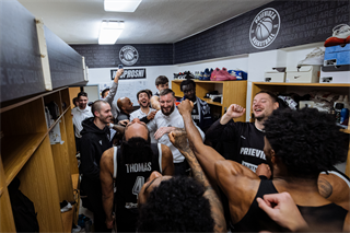 Európsky pohár FIBA: BC Prievidza - Sporting Lisabon 94:82 (Vladimír Králik)
