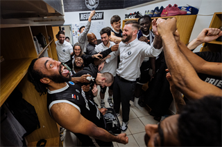 Európsky pohár FIBA: BC Prievidza - Sporting Lisabon 94:82 (Vladimír Králik)
