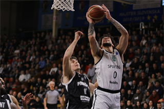 Európsky pohár FIBA: BC Prievidza : Sporting Lisabon 94:82 (Ladislav Szibilla)