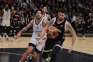 Európsky pohár FIBA: BC Prievidza : Sporting Lisabon 94:82 (Ladislav Szibilla)