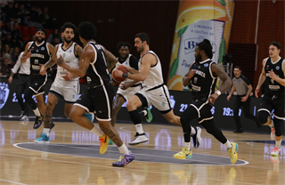 Európsky pohár FIBA: BC Prievidza : Sporting Lisabon 94:82 (Ladislav Szibilla)