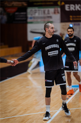 21. kolo TIPOS SBL: BC Prievidza - Nitra Blue Wings 88:71 (Vladimír Králik)