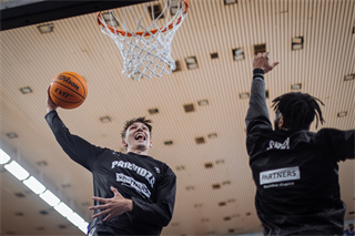 21. kolo TIPOS SBL: BC Prievidza - Nitra Blue Wings 88:71 (Vladimír Králik)