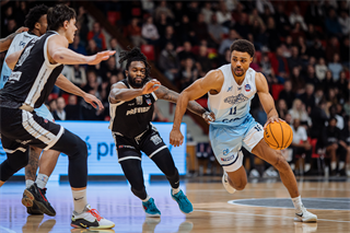 21. kolo TIPOS SBL: BC Prievidza - Nitra Blue Wings 88:71 (Vladimír Králik)