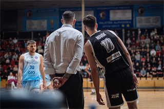 21. kolo TIPOS SBL: BC Prievidza - Nitra Blue Wings 88:71 (Vladimír Králik)