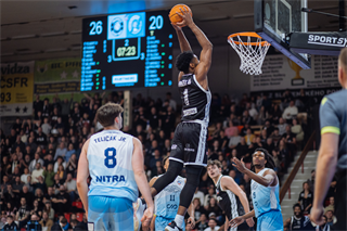 21. kolo TIPOS SBL: BC Prievidza - Nitra Blue Wings 88:71 (Vladimír Králik)