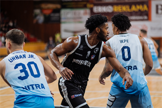 21. kolo TIPOS SBL: BC Prievidza - Nitra Blue Wings 88:71 (Vladimír Králik)
