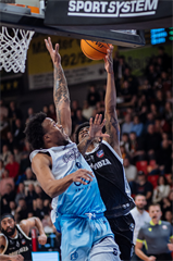 21. kolo TIPOS SBL: BC Prievidza - Nitra Blue Wings 88:71 (Vladimír Králik)