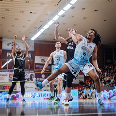 21. kolo TIPOS SBL: BC Prievidza - Nitra Blue Wings 88:71 (Vladimír Králik)