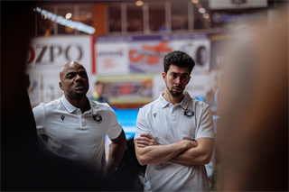 21. kolo TIPOS SBL: BC Prievidza - Nitra Blue Wings 88:71 (Vladimír Králik)