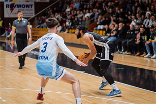 21. kolo TIPOS SBL: BC Prievidza - Nitra Blue Wings 88:71 (Vladimír Králik)