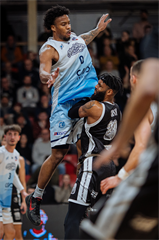 21. kolo TIPOS SBL: BC Prievidza - Nitra Blue Wings 88:71 (Vladimír Králik)