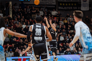 21. kolo TIPOS SBL: BC Prievidza - Nitra Blue Wings 88:71 (Vladimír Králik)