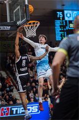 21. kolo TIPOS SBL: BC Prievidza - Nitra Blue Wings 88:71 (Vladimír Králik)