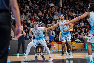 21. kolo TIPOS SBL: BC Prievidza - Nitra Blue Wings 88:71 (Vladimír Králik)