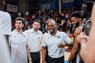 21. kolo TIPOS SBL: BC Prievidza - Nitra Blue Wings 88:71 (Vladimír Králik)