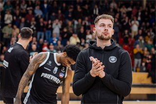 21. kolo TIPOS SBL: BC Prievidza - Nitra Blue Wings 88:71 (Vladimír Králik)