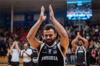 21. kolo TIPOS SBL: BC Prievidza - Nitra Blue Wings 88:71 (Vladimír Králik)