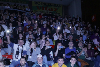 Európsky pohár FIBA: BC Prievidza : PAOK Solún 67:87 (Ladislav Szibilla)