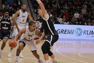 Európsky pohár FIBA: BC Prievidza : PAOK Solún 67:87 (Ladislav Szibilla)