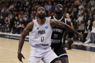Európsky pohár FIBA: BC Prievidza : PAOK Solún 67:87 (Ladislav Szibilla)