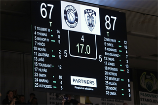 Európsky pohár FIBA: BC Prievidza : PAOK Solún 67:87 (Ladislav Szibilla)
