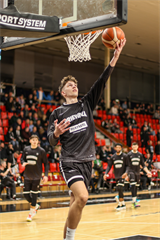 Európsky pohár FIBA: BC Prievidza - PAOK Solún 67:87 (Michal Huba)