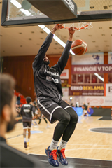 Európsky pohár FIBA: BC Prievidza - PAOK Solún 67:87 (Michal Huba)