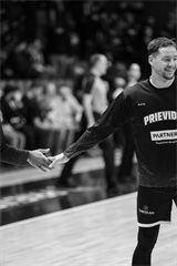 Európsky pohár FIBA: BC Prievidza - PAOK Solún 67:87 (Michal Huba)