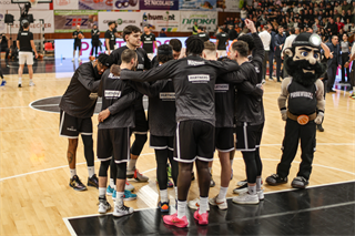 Európsky pohár FIBA: BC Prievidza - PAOK Solún 67:87 (Michal Huba)