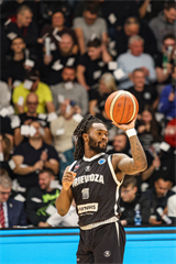 Európsky pohár FIBA: BC Prievidza - PAOK Solún 67:87 (Michal Huba)