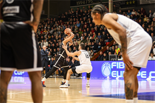 Európsky pohár FIBA: BC Prievidza - PAOK Solún 67:87 (Michal Huba)