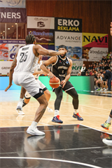 Európsky pohár FIBA: BC Prievidza - PAOK Solún 67:87 (Michal Huba)