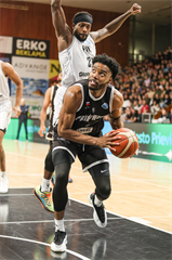 Európsky pohár FIBA: BC Prievidza - PAOK Solún 67:87 (Michal Huba)