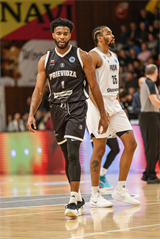 Európsky pohár FIBA: BC Prievidza - PAOK Solún 67:87 (Michal Huba)