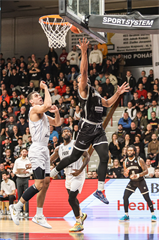 Európsky pohár FIBA: BC Prievidza - PAOK Solún 67:87 (Michal Huba)