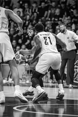 Európsky pohár FIBA: BC Prievidza - PAOK Solún 67:87 (Michal Huba)