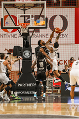 Európsky pohár FIBA: BC Prievidza - PAOK Solún 67:87 (Michal Huba)
