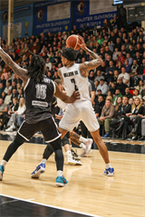 Európsky pohár FIBA: BC Prievidza - PAOK Solún 67:87 (Michal Huba)
