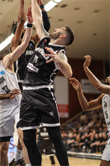 Európsky pohár FIBA: BC Prievidza - PAOK Solún 67:87 (Michal Huba)