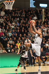 Európsky pohár FIBA: BC Prievidza - PAOK Solún 67:87 (Michal Huba)